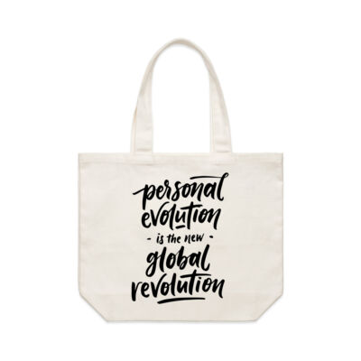 personal evolution is the new global revolution hand script - BNL Thumbnail