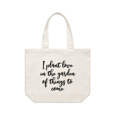 I plant love in the garden of things to come - handscript BNL Thumbnail