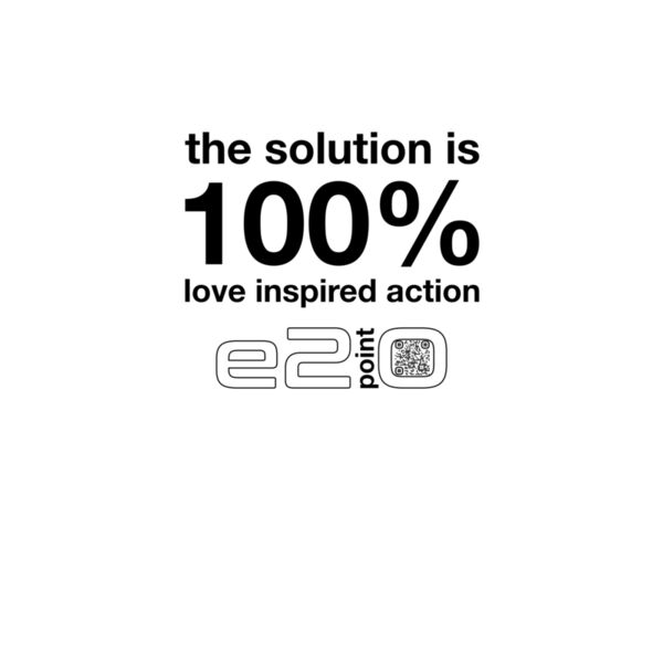 the solution is 100% love inspired action Thumbnail