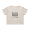 CROP TEE - 4062 Thumbnail
