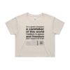 CROP TEE - 4062 Thumbnail