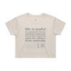 CROP TEE - 4062 Thumbnail